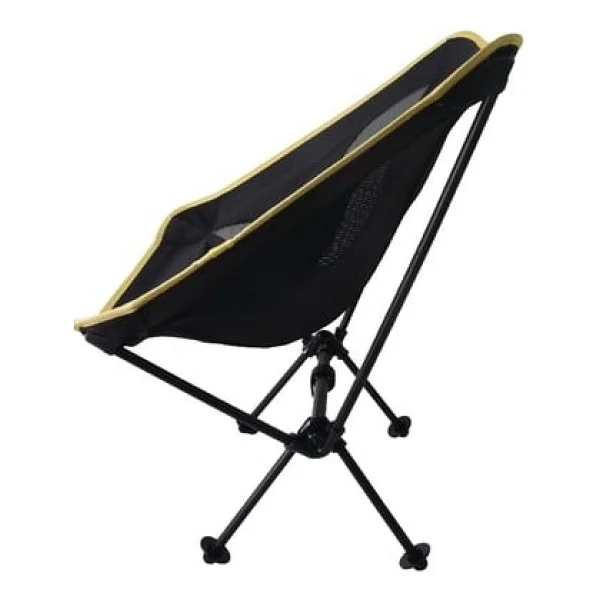 Nurgaz Katlanır Kamp Sandalyesi - Metal Gövde, Dayanıklı Örgü Kumaş, Taşınabilir Ve Ergonomik Tasarım, Fileli Sırt Destekli - Görsel 3