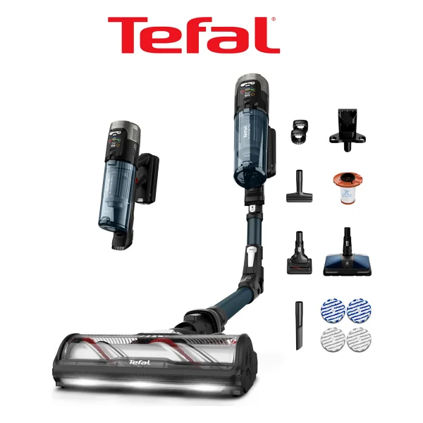 Tefal X-Force Flex 13.60 Allergy Aqua Aerospin Şarjlı Dikey Süpürge - Görsel 10