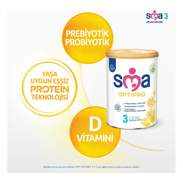 Sma Optipro 3 Probiyotik Devam Sütü 800 Gr - Görsel 7