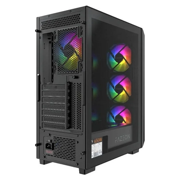 Fazeon F10 F10a650bbm Argb Fanlı 650 W Atx Oyuncu Kasası - Görsel 5