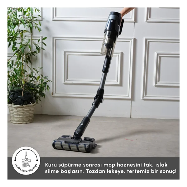 Karaca Dynamic Vacuumx 3in1 Şarjlı Dikey Süpürge - Görsel 4