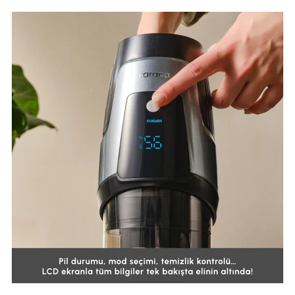 Karaca Dynamic Vacuumx 3in1 Şarjlı Dikey Süpürge - Görsel 6