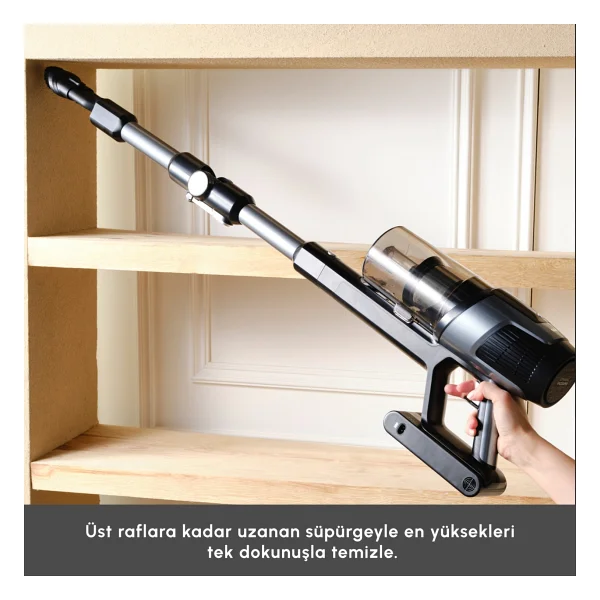 Karaca Dynamic Vacuumx 3in1 Şarjlı Dikey Süpürge - Görsel 8