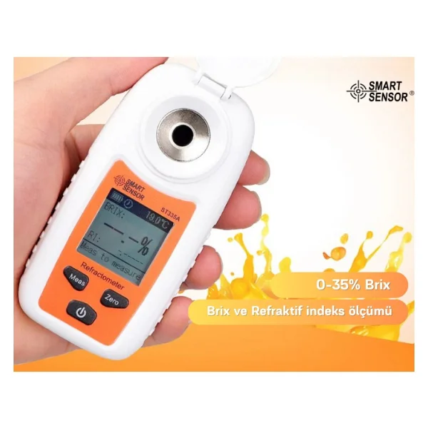 Smart Sensor St335a Dijital Refraktometre 0-35 Brix - Görsel 4
