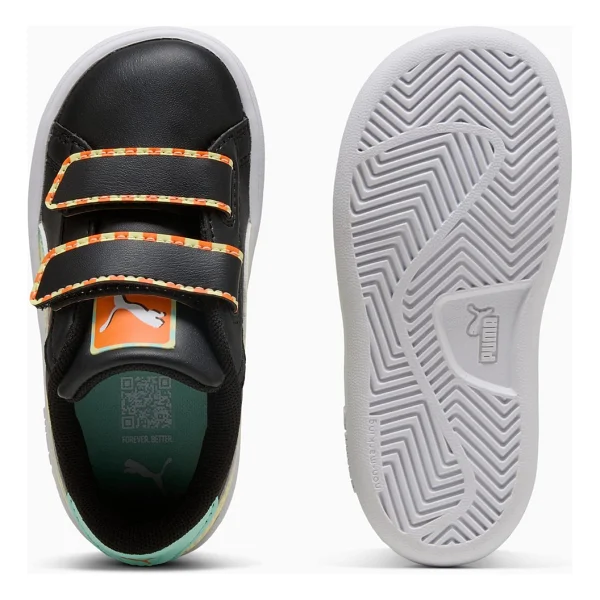 Puma Smash 3.0 Playdate V 402828 Bebek Spor Ayakkabı - Görsel 5