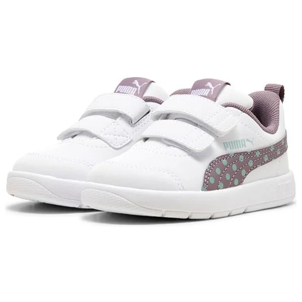 Puma Courtflex V3 Dotty V Inf 398759 Bebek Spor Ayakkabı - Görsel 2