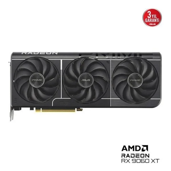 Asus RX 9060 Xt Prime Oc Edition Prıme-Rx9060xt-O8g 128 Bit Gddr6 8 GB Ekran Kartı - Görsel 3