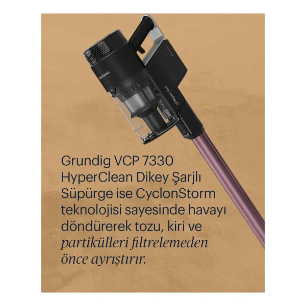 Grundig Vcw 7230 Islak Kuru Şarjlı Dikey Süpürge - Görsel 6