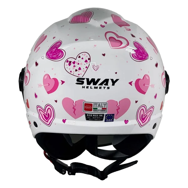 Sway Sw 765 Açık Motor Kaskı - Görsel 4
