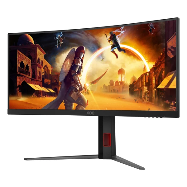 Aoc Cu34g4 34" 0.5 Ms Wqhd Curved 180 Hz Oyuncu Monitörü - Görsel 3