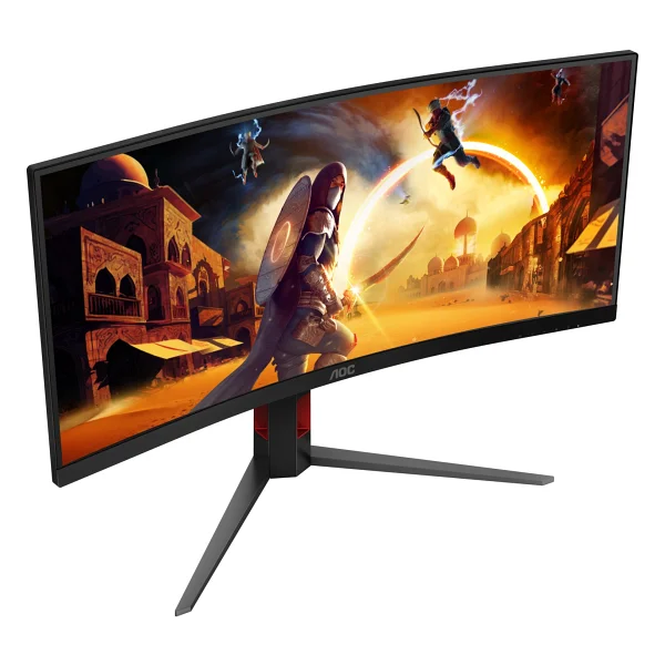 Aoc Cu34g4 34" 0.5 Ms Wqhd Curved 180 Hz Oyuncu Monitörü - Görsel 6