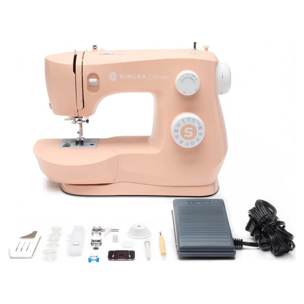 Singer 3337 Fashion Mate Açık Pembe Dikiş Makinesi - Görsel 6