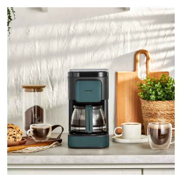 Karaca Just Coffee Aroma 2in1 Pine Green Çay ve Filtre Kahve Makinesi
