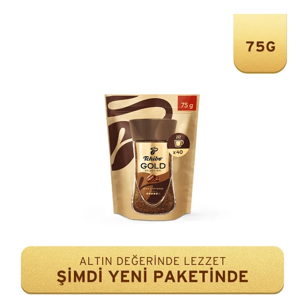 Tchibo Gold Selection Granül Kahve 75 Gr - Görsel 2