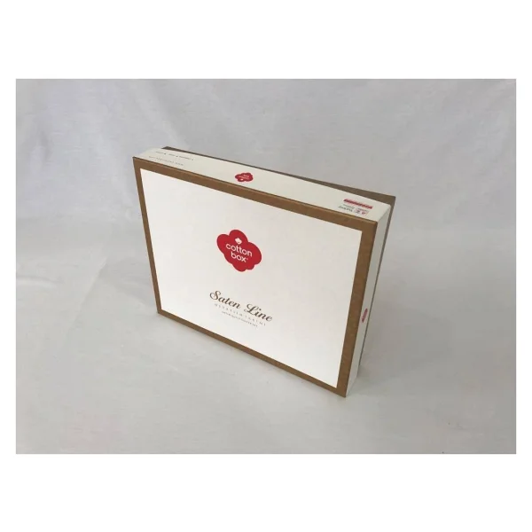 Cotton Box Kösem Sultan Mürdüm Saten Çift Kişilik Nevresim Takımı - Görsel 5