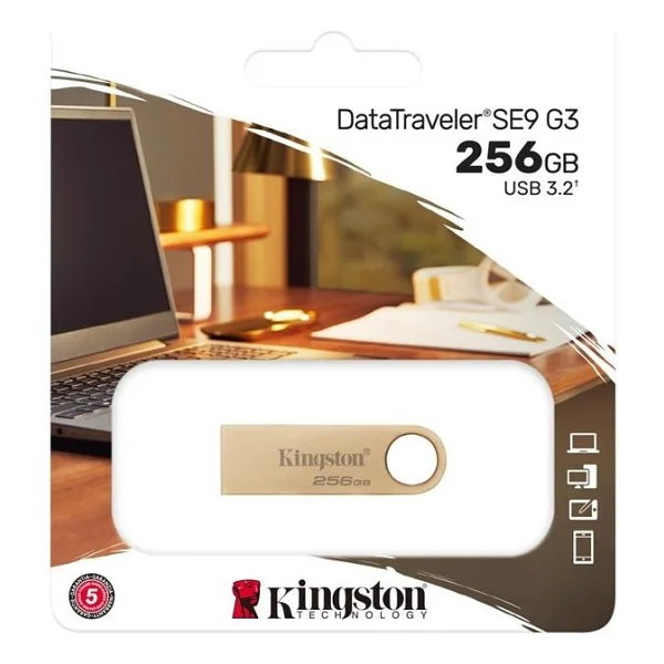 Kingston Datatraveler USB 3.2 Dtse9g3/256gb 256 GB Flash Bellek - Görsel 2