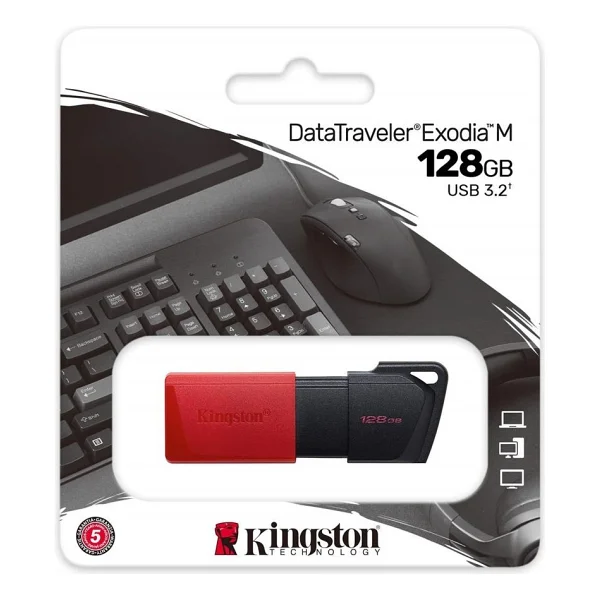 Kingston Datatraveler Exodia M Dtxm/128 128 GB Flash Bellek - Görsel 7