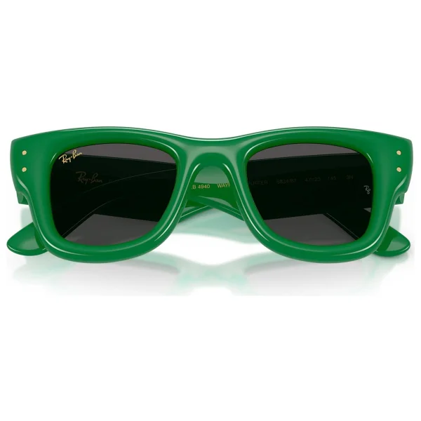 Ray-Ban Wayfarer Puffer 4940 683487 Green-Black Güneş Gözlüğü - Görsel 6