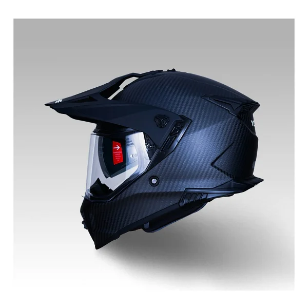 Yohe Fg601 Kask Karbon Full Face Motosiklet Mat Siyah Çift Vizör Uv Bluetooth Yuvalı Ece 22.06 Mıps - Görsel 3