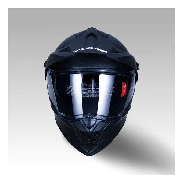 Yohe Fg601 Kask Karbon Full Face Motosiklet Mat Siyah Çift Vizör Uv Bluetooth Yuvalı Ece 22.06 Mıps - Görsel 5