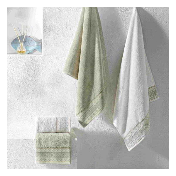 Taç Iris Pure Cotton Pamuk Hamam Seti - Görsel 3
