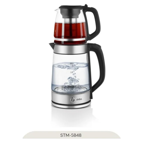 Sinbo Stm-5848 1500 W Cam Çay Makinesi - Görsel 2