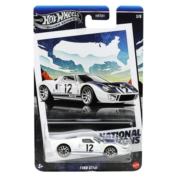 Hot Wheels Silver Series Ford Gt40 Hrt81-Jby87 - Görsel 3