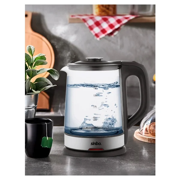 Sinbo Sk-8032 1500 W 1.8 Lt Cam Kettle - Görsel 2