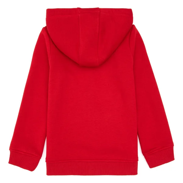 U.S. Polo Assn 50316809-Vr171 Kapüşonlu Tam Fermuarlı Kırmızı Çocuk Sweatshirt - Görsel 2