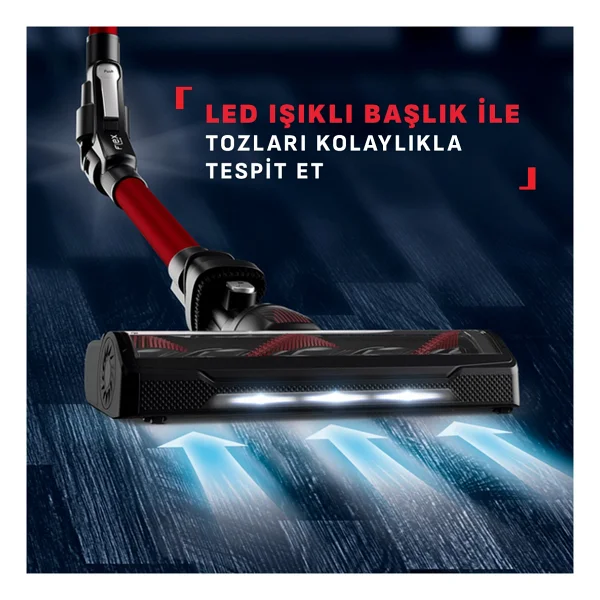 Tefal X-Force Flex 9.60 Animal Care Ty2098wo Şarjlı Dikey Süpürge - Görsel 5