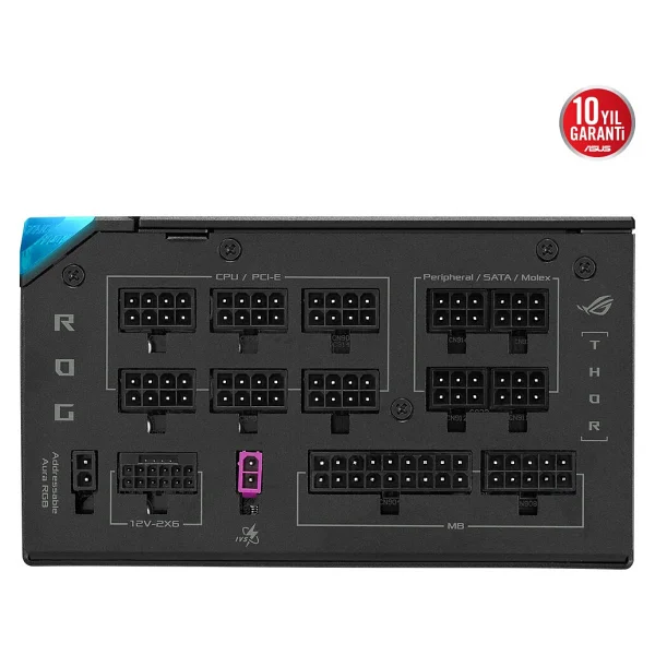 Asus Rog Thor Rog-Thor-1000p3 Gen5.1 1000 W Power Supply - Görsel 7