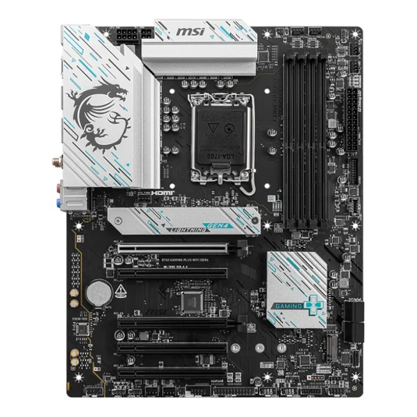 Msı B760 Gaming Plus Wi-Fi Intel Lga1700 DDR4 Atx Anakart - Görsel 2