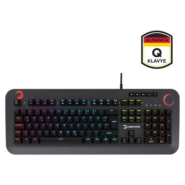 Gamepower Starscream RGB Red Switch Kablolu Mekanik Oyuncu Klavyesi - Görsel 7