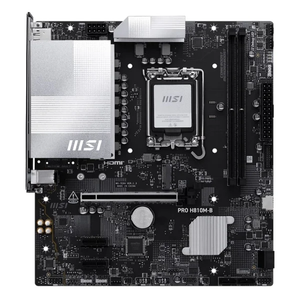 Msı Pro H810m-B Intel Lga1851 DDR5 Micro Atx Anakart - Görsel 10