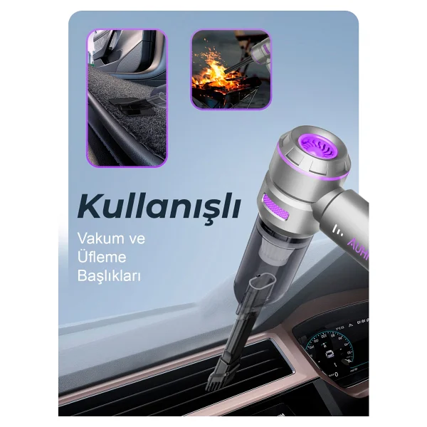 Auhma Ahv-02 Şarjlı Araç Süpürgesi - Görsel 10