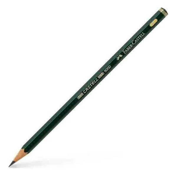 Faber-Castell 9000 Dereceli 6b Kurşun Kalem - Görsel 3