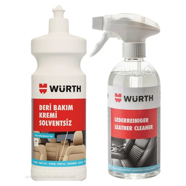 Würth Deri Besleyici Ve Temizleyici Bakım Seti - Görsel 4