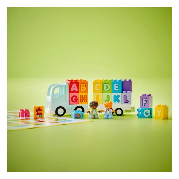 Lego 10421 Duplo Alfabe Kamyonu - Görsel 7