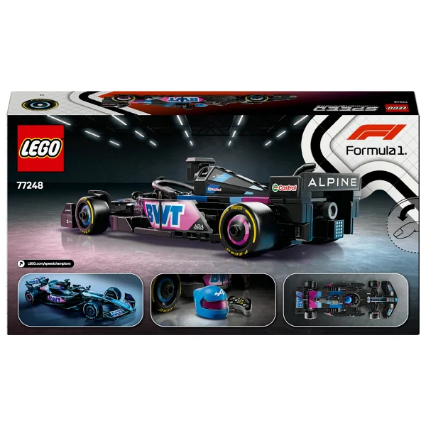Lego 77248 Speed Champions Bwt Alpine F1 Team A524 Yarış Arabası - Görsel 4