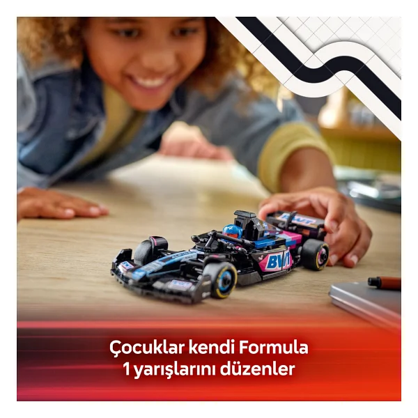 Lego 77248 Speed Champions Bwt Alpine F1 Team A524 Yarış Arabası - Görsel 6