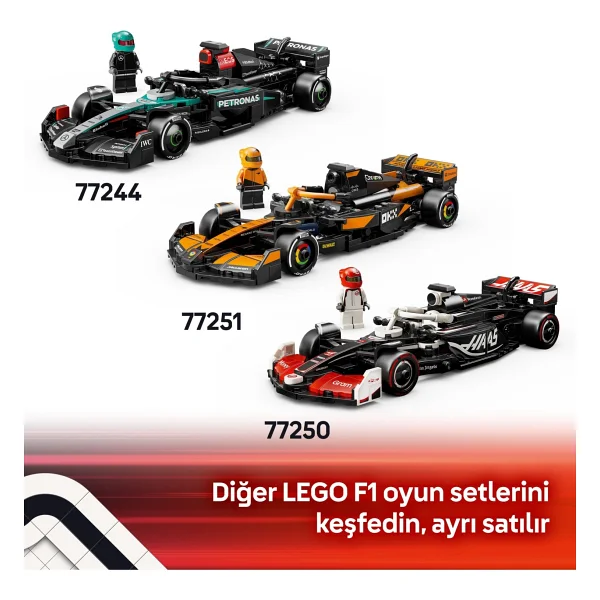 Lego 77248 Speed Champions Bwt Alpine F1 Team A524 Yarış Arabası - Görsel 10