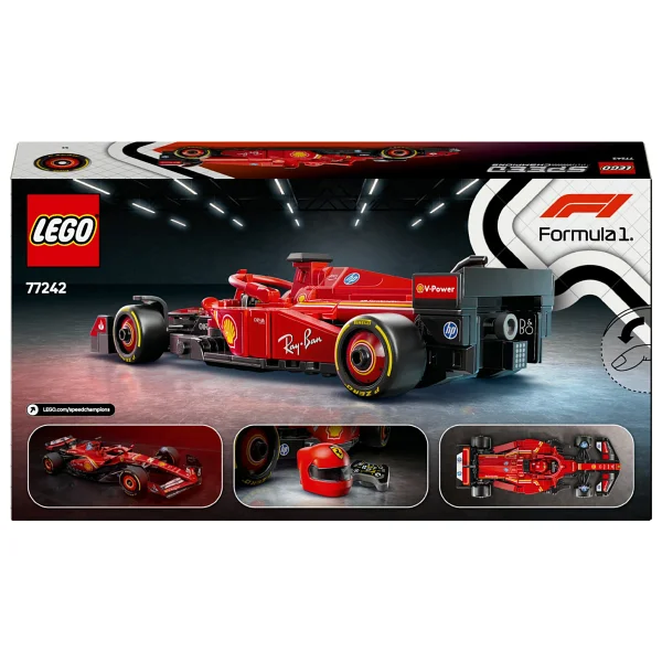 Lego 77242 Speed Champions Ferrari Sf-24 F1 Yarış Arabası - Görsel 4