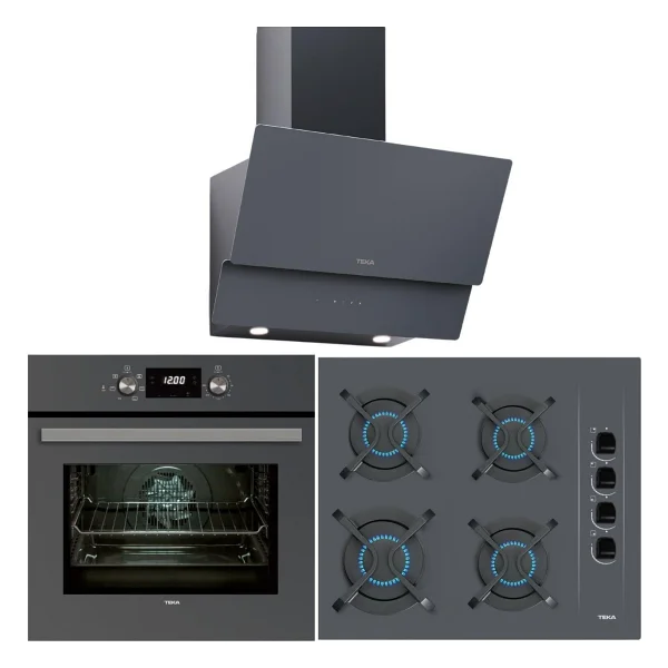 Teka Chef 4 Gri Ankastre Set ( Hak 625 St Börekşefim - Gbc 64002 Kbc St (E4)-Atv 60 Pro St) - Görsel 6