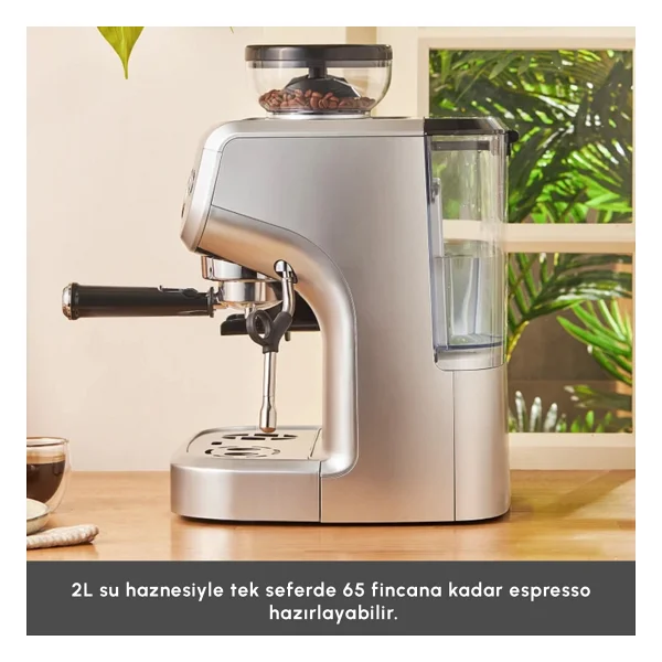 Karaca Coffee Art Barista Öğütücülü Espresso Makinesi - Görsel 6