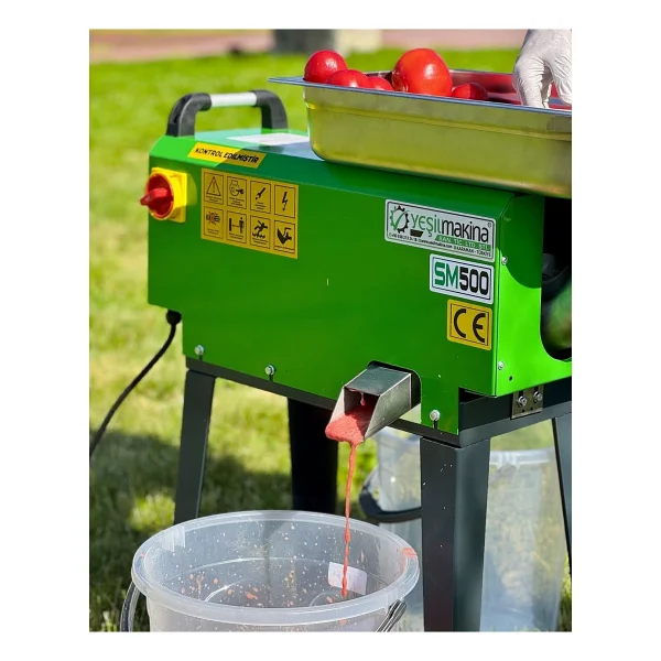 Yeşil Makine Elektrikli Salça Makinesi Sm-500 3hp - Görsel 7