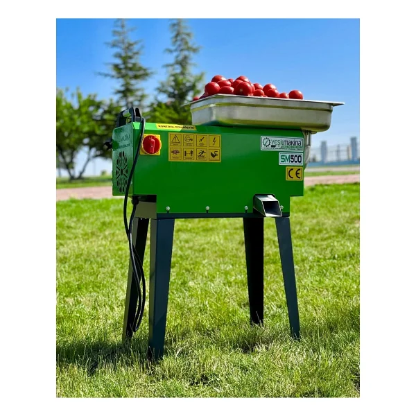 Yeşil Makine Elektrikli Salça Makinesi Sm-500 3hp - Görsel 3