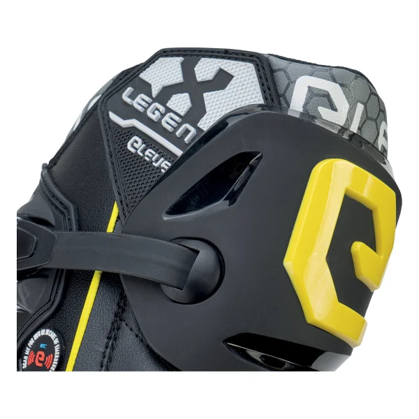 Eleveit X Legend Erkek Gri-Sarı Motosiklet Ayakkabısı - Görsel 3