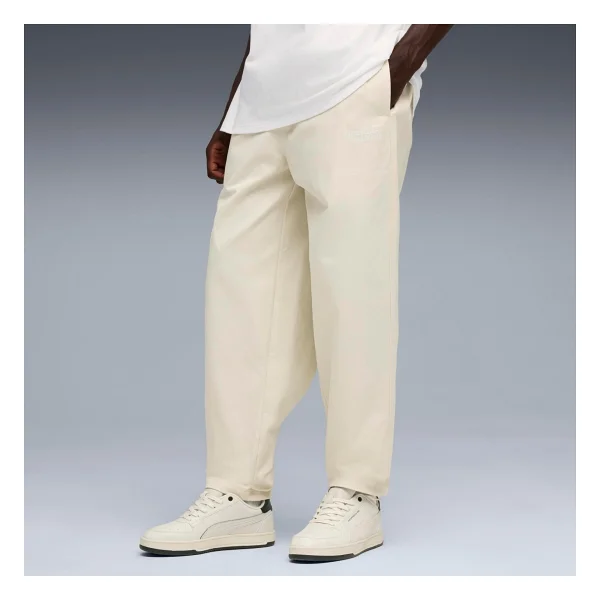 Puma Pl Lifestyle Pants Erkek Yetişkin Eşofman Altı - Krem - Görsel 5