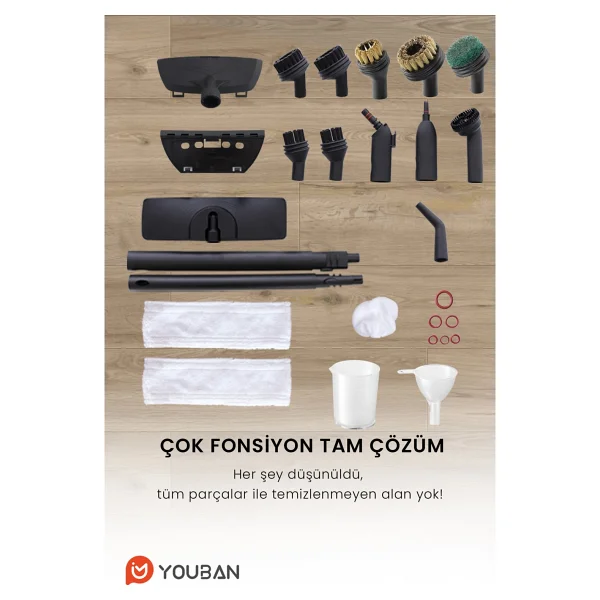 Youban Kf2707 Pro Buharlı Temizleyici - Görsel 7