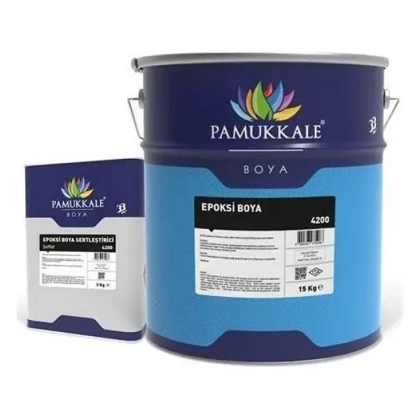 Pamukkale 4200 Epoksi Boya 18 Kg Ral 7004 Sinyal Grisi - Görsel 7